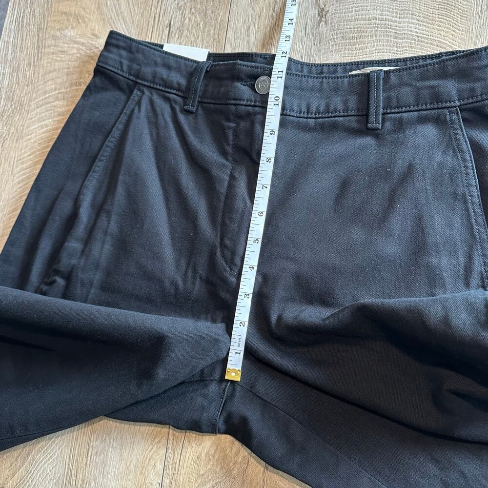 Banana Republic LONG The Weekender Slim Barrel Leg Pant Black 8 713475 - Picture 11 of 13